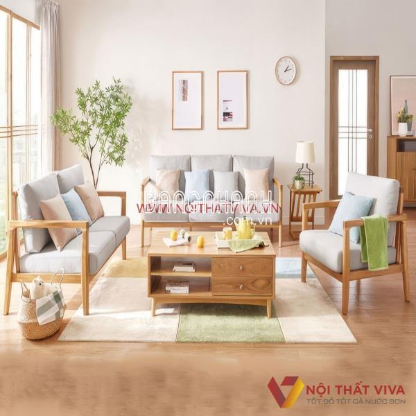 Bộ Bàn Ghế Gỗ Sồi Phong Cách Hiện Đại Giá Tốt