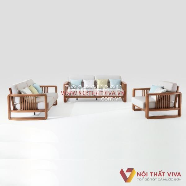 Bàn Ghế Gỗ Sồi Tự Nhiên Kiểu Đối Cao Cấp Hiện Đại