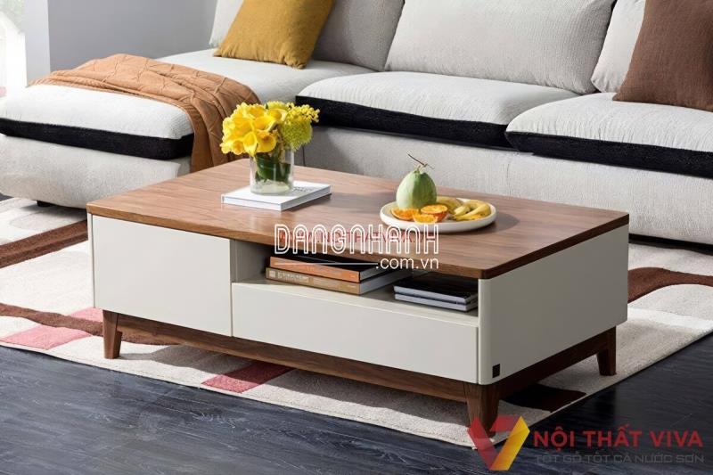 Bàn Uống Nước Phòng Khách Gỗ Công Nghiệp Đẹp Giá Tốt