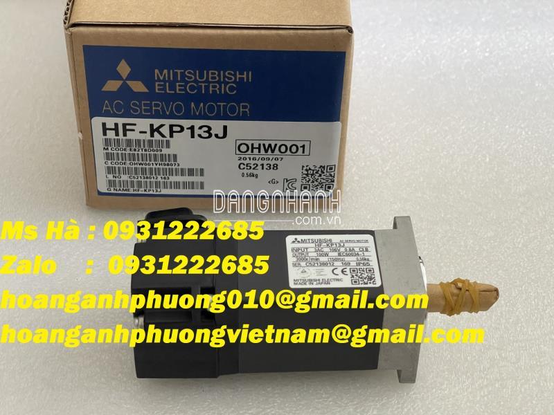 Nhập khẩu - Động cơ 100W mitsubishi electric HF-KP13J 