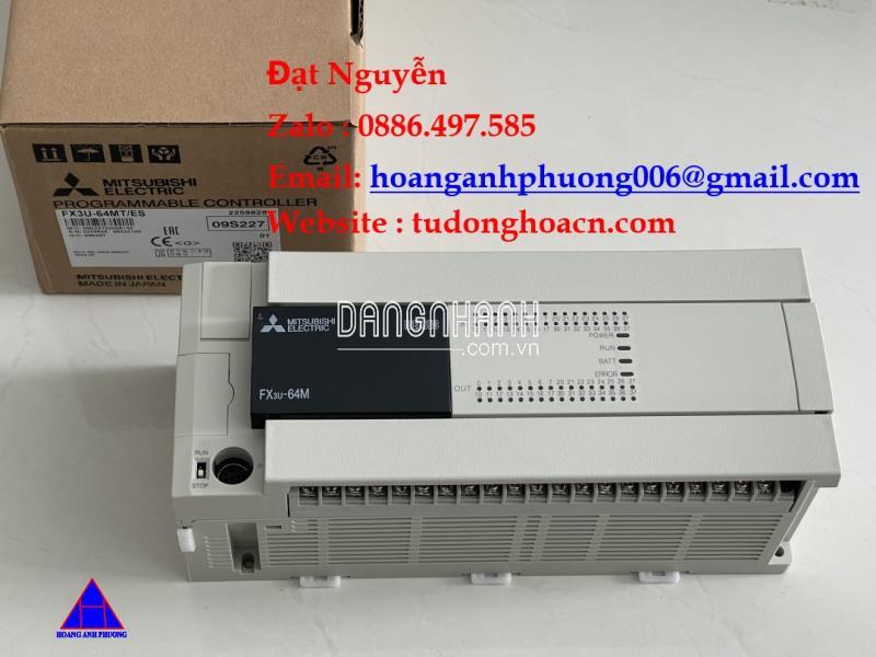 FX3u-64MT/ES PLC bộ lập trình công nghiệp chính hãng Mitsubishi