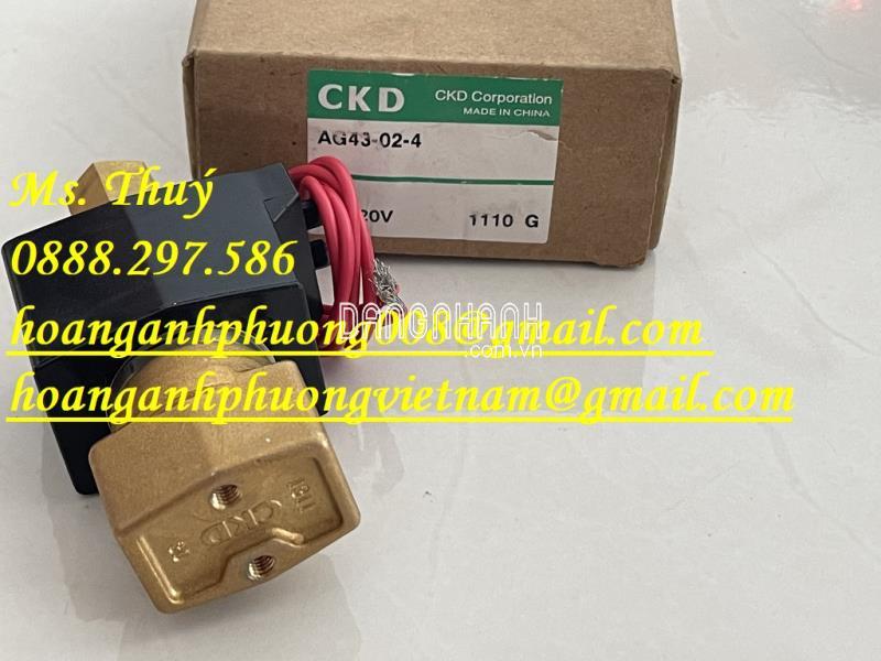 Van điện từ CKD AG43-02-4 - Hàng mới, giá tốt nhất