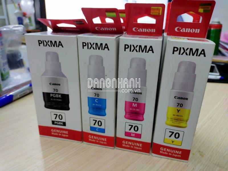 Mực Canon GI-70 PGBK dùng cho máy in Canon GM2070 -GM4070 chính hãng 