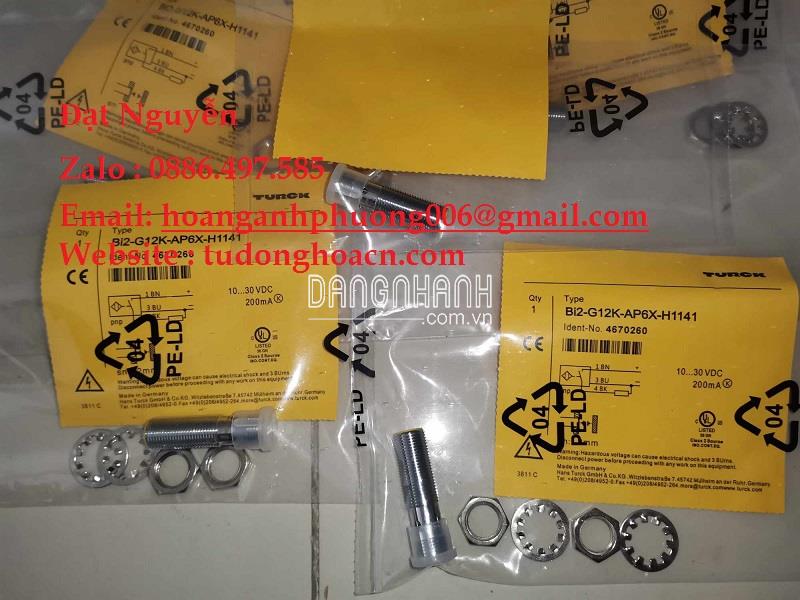 Bi2-G12K-AP6X-H1141 bộ cảm biến Turck chính hãng bảo hành 1 năm