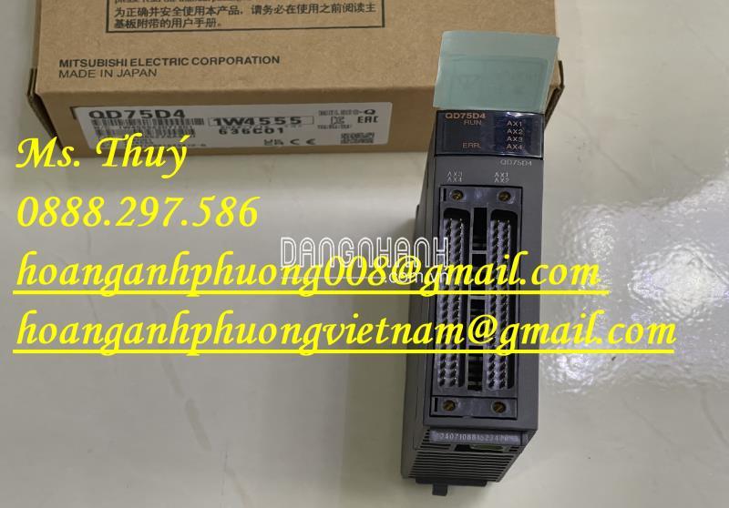 Module I/O QD75D4 Mitsubishi - Hàng chuẩn Japan