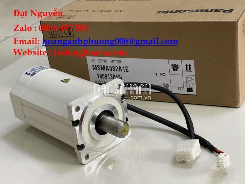 MSMA082A1E bộ động cơ servo công suất 0.75KW panasonic