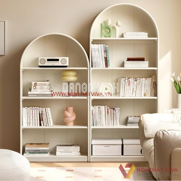 Kệ Sách Đẹp Gỗ Công Nghiệp Phủ Melamine Bền Đẹp Chất Lượng