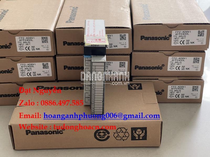 Mô-đun đầu vào Analog FP2-AD8VI cho PLC Panasonic