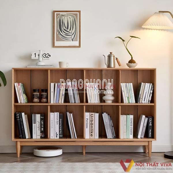  Giá Sách Hiện Đại Gỗ Ghép Phủ Veneer Chất Lượng Bền Bỉ