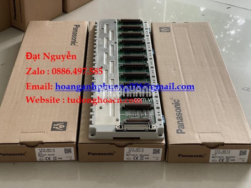 FP2-BP12 Khối chân đế PLC Panasonic 12 khe cho hệ thống tự động hóa linh hoạt