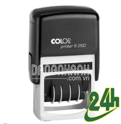 Dấu lật tự động Colop ngày tháng năm Printer 260 dater