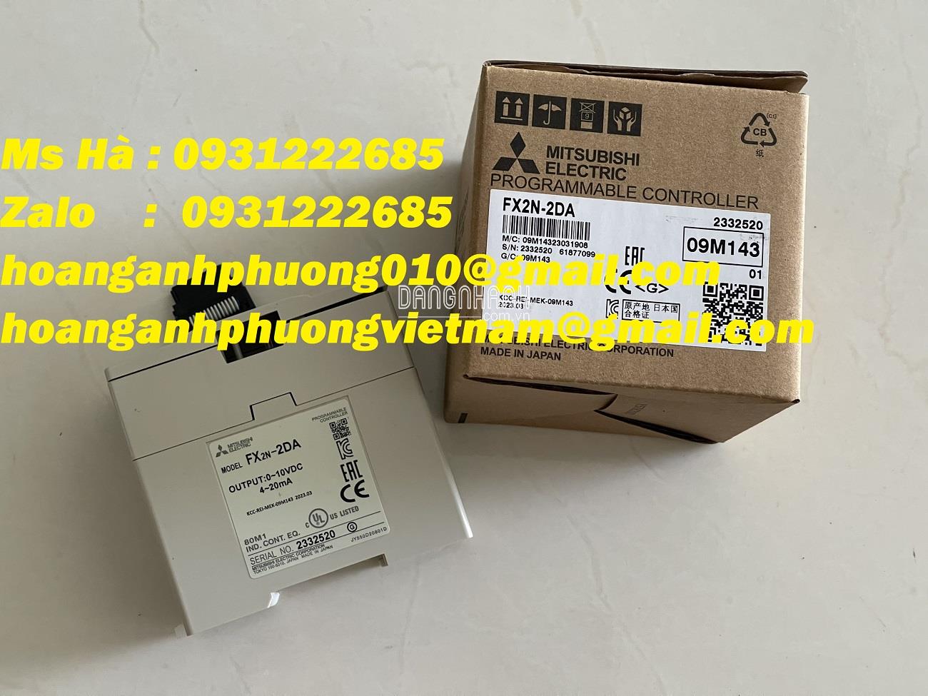 Bình Dương - Bán Mô đun mở rộng FX2N-2DA mitsubishi