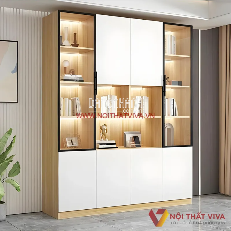 Tủ Đựng Hồ Sơ Gỗ Công Nghiệp Phòng Giám Đốc Cao Cấp