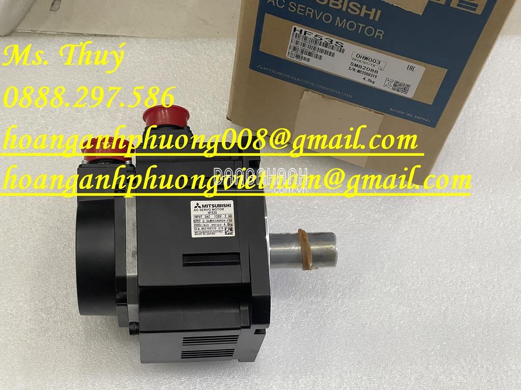HF53S - New AC servo motor - Mitsubishi chính hãng