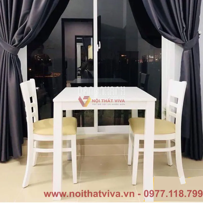  Bộ Bàn Ăn 2 Ghế Cabin Giá Rẻ - Nội Thất ViVa
