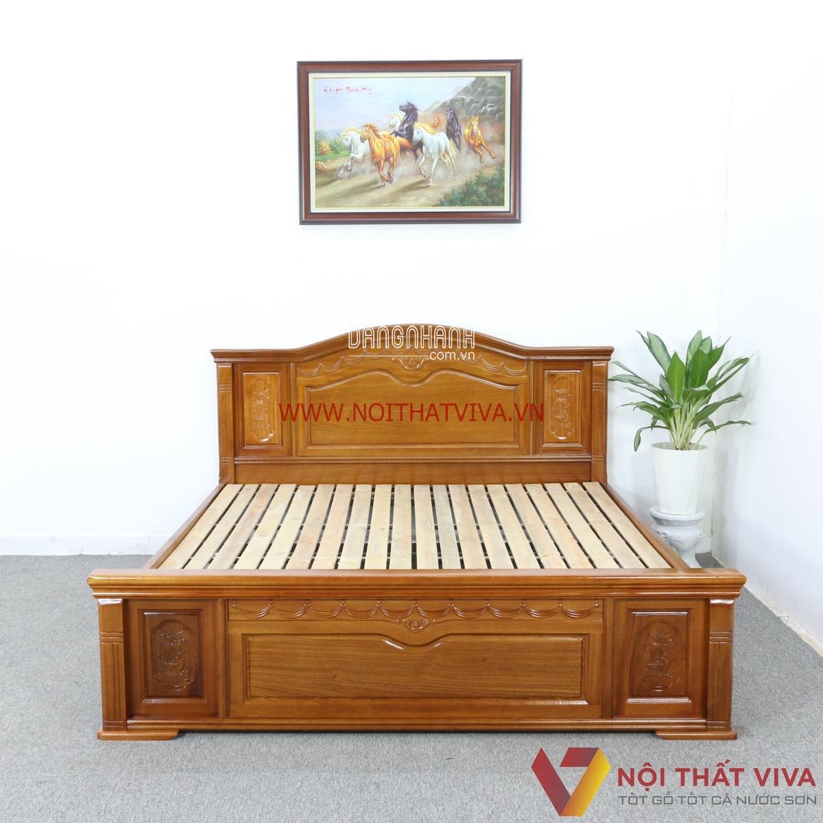 Những mẫu giường ngủ gỗ đơn giản đang được ưa chuộng nhất