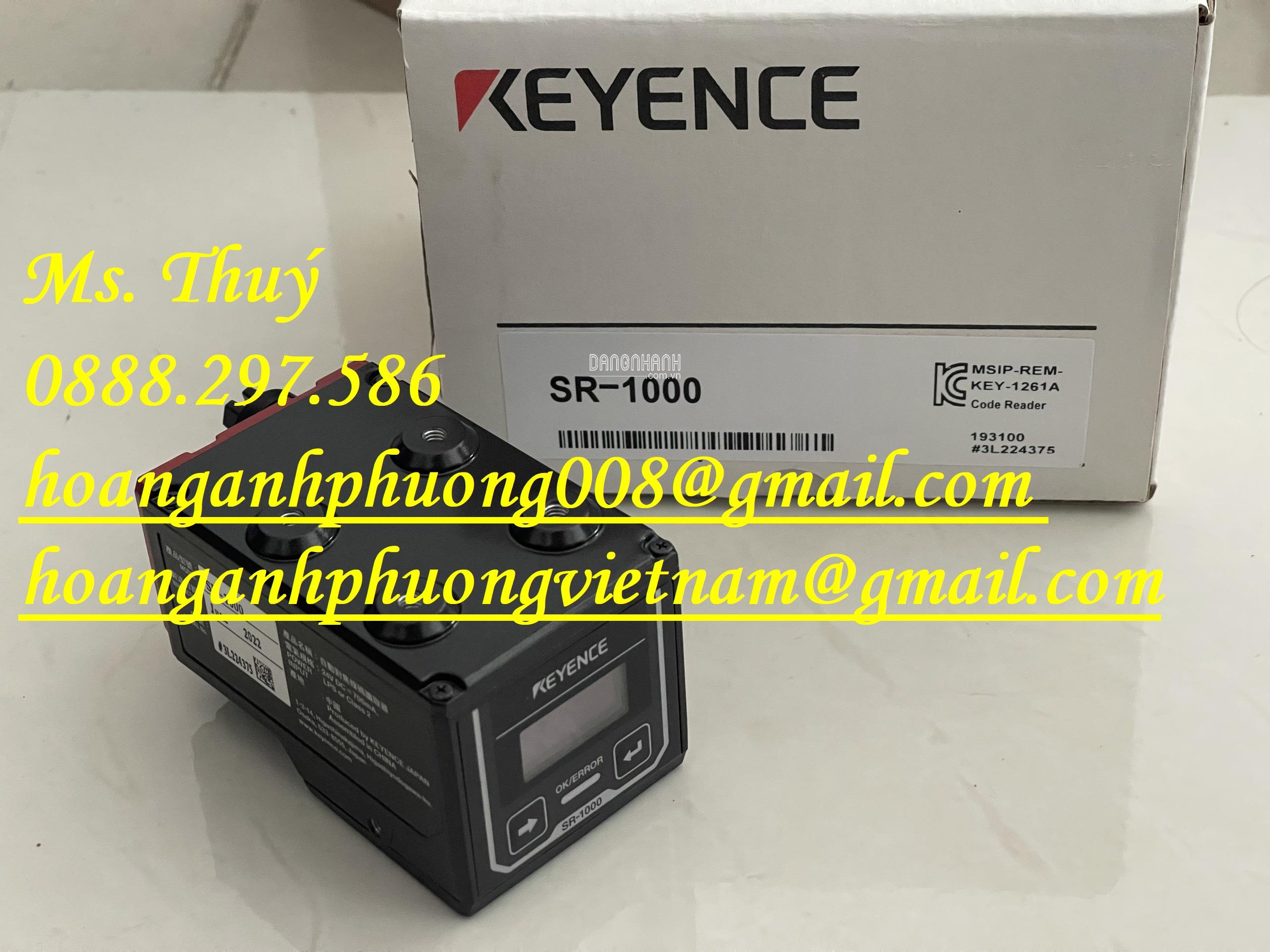  Cảm biến mã vạch Keyence SR-1000 - Bh 12 tháng - Toàn quốc