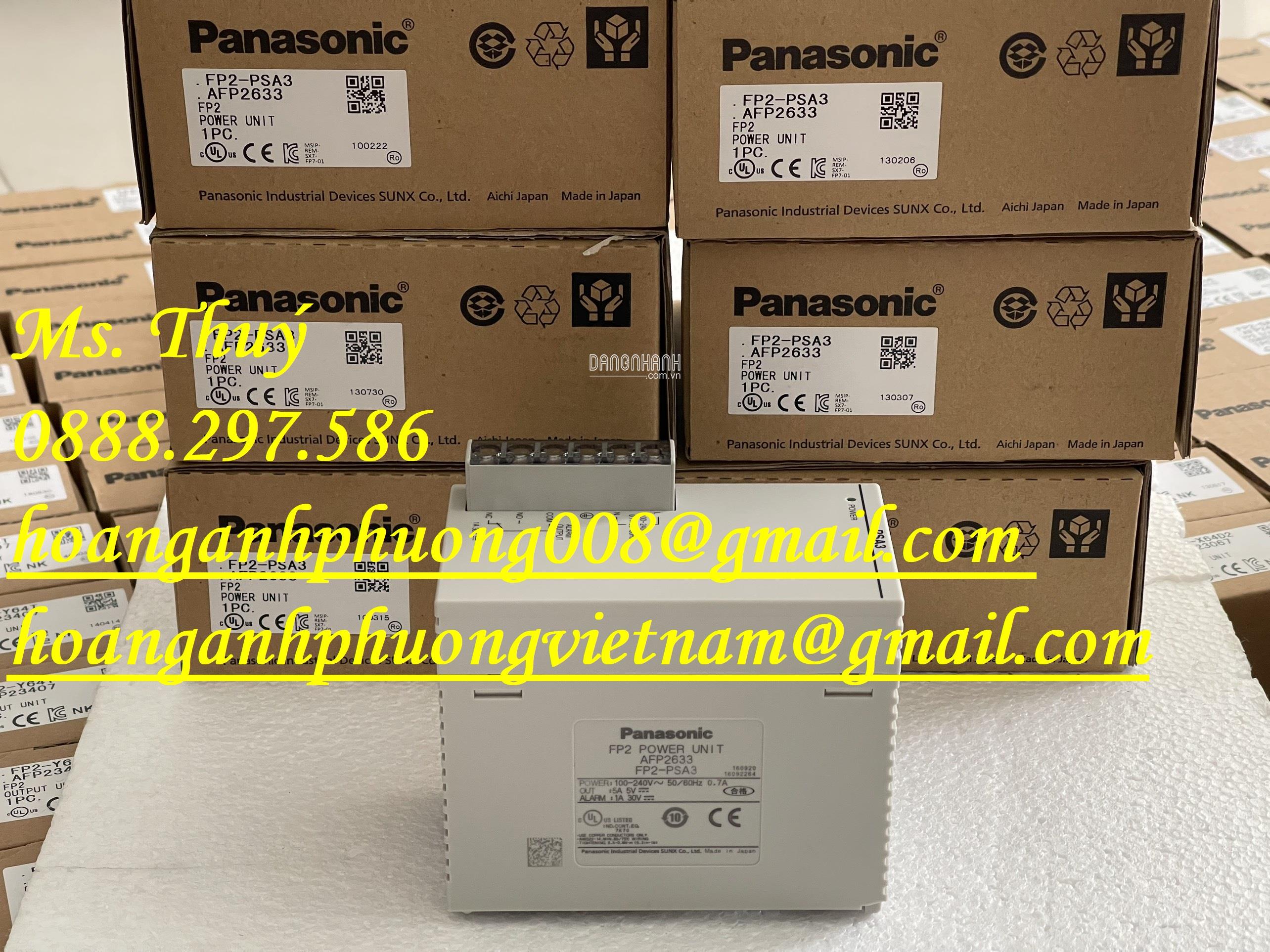 Bộ lập trình FP2-PSA3 Panasonic - Thiết bị chính hãng - Bình Dương