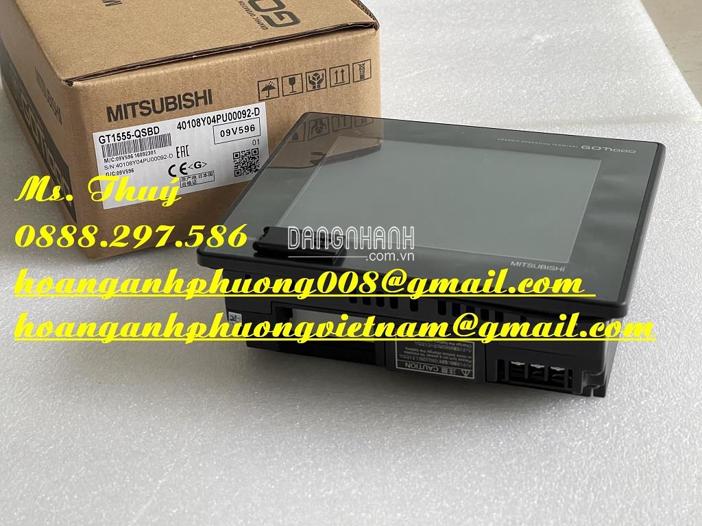 Màn hình HMI 5.7 inch GT1555-QSBD - Mitsubishi nhập khẩu