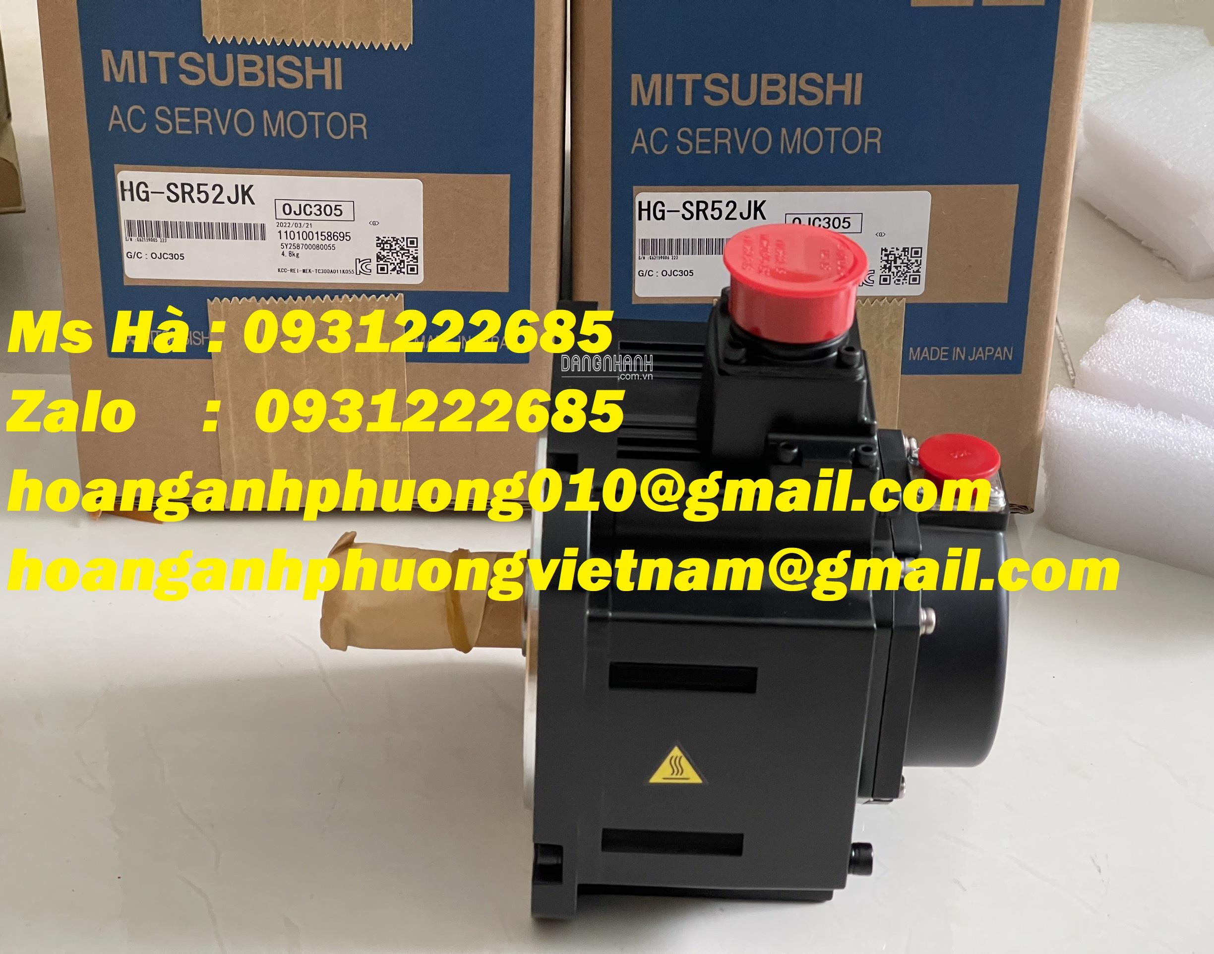 Mitsubishi HG-SR52JK dòng động cơ 0.5kW - chính hãng