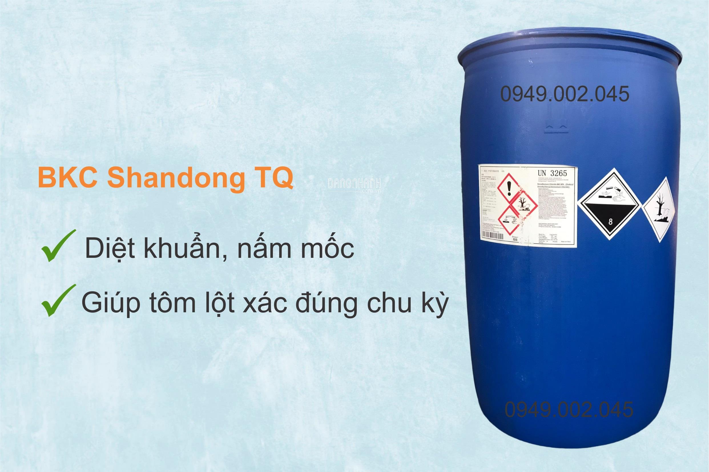 BKC 80% - diệt khuẩn, xử lý nước ao nuôi