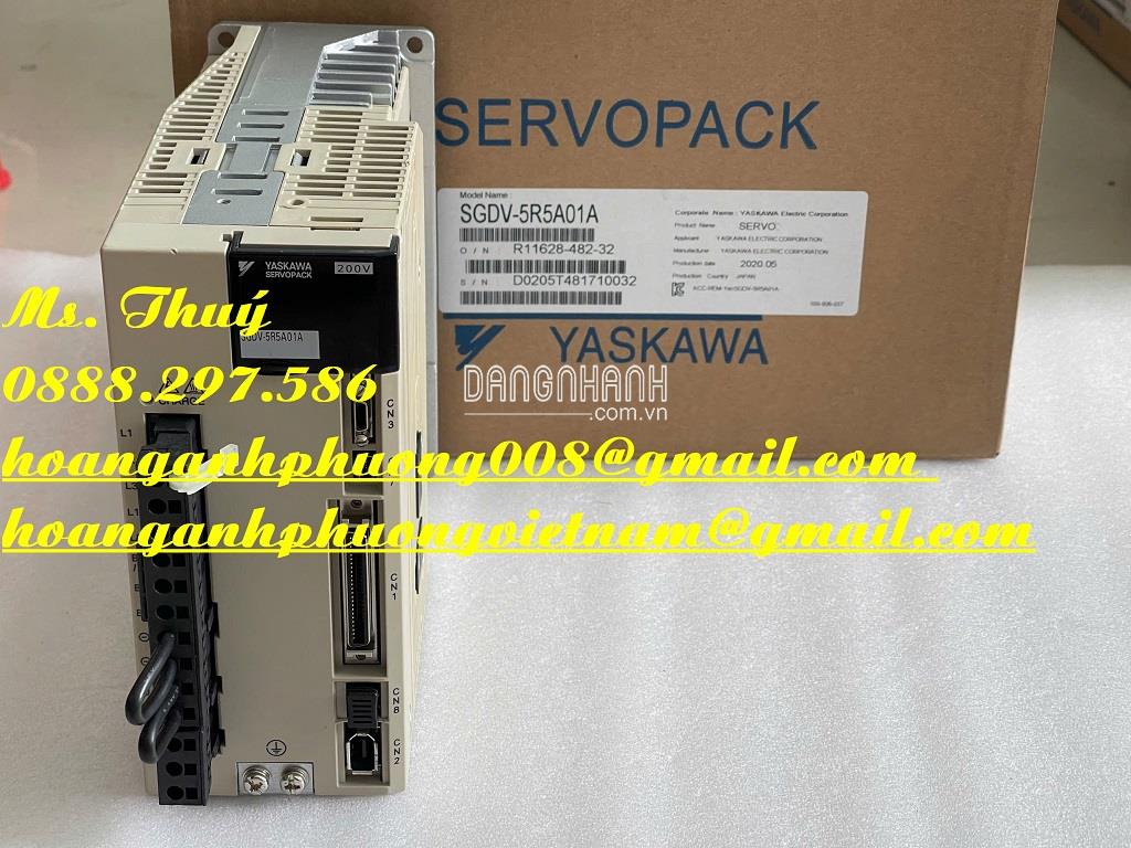 Yaskawa SGDV-5R5A01A - Bộ điều kiển chính hãng - Mới 100%
