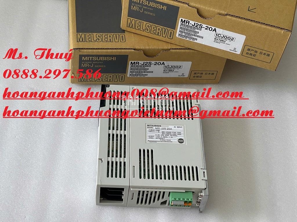  Chính hãng Japan - Bộ điều khiển MR-J2S-20A Mitsubishi