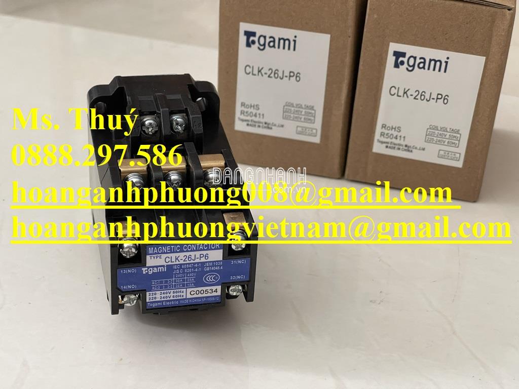 Khởi động từ giá tốt - Togami CLK-26J-P6 - Giao hàng toàn quốc