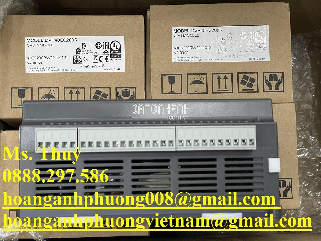 Giá tốt nhất - Bộ lập trình Delta DVP40ES200R - Nhập khẩu