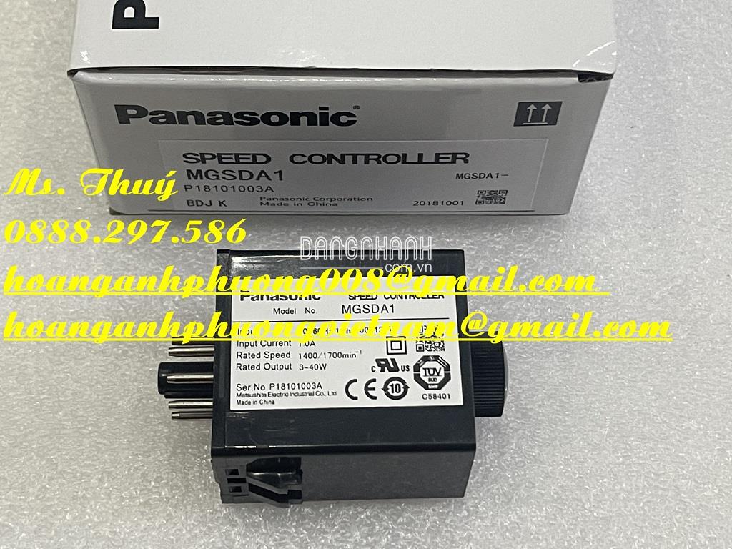 Bộ điều tốc Panasonic MGSDA1 - Giá tốt nhất - Bình Dương