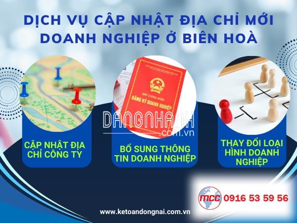 Cập nhật địa chỉ doanh nghiệp Biên Hòa nhanh chóng