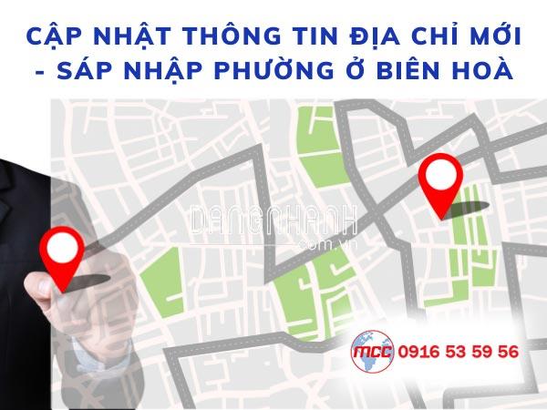 Dịch vụ thay đổi địa chỉ công ty tại Biên Hòa