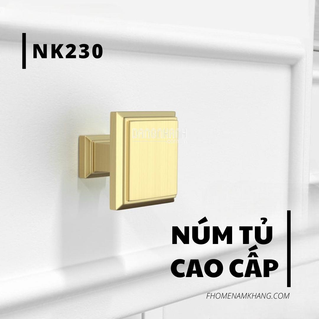 Núm cửa tủ vuông cao cấp NK230 | Zalo 0901 196 552