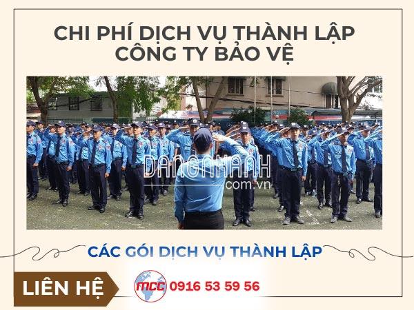 Thành Lập Công Ty Dịch Vụ Bảo Vệ Tại Đồng Nai