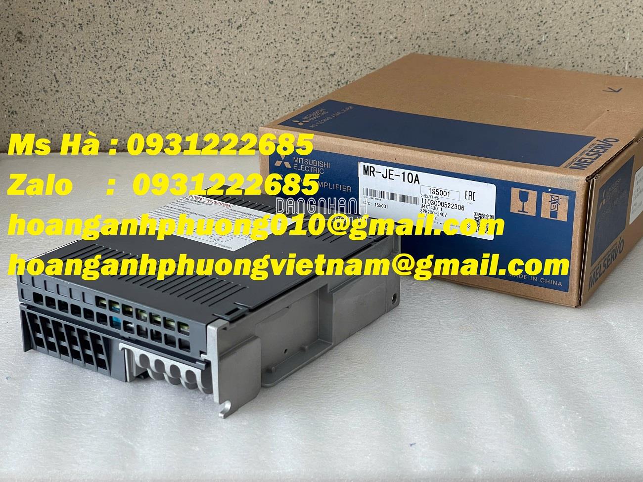 Bộ driver dòng JE series hàng nhập MR-JE-10A mitsubishi