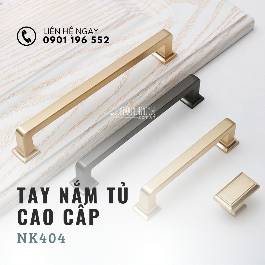Tay nắm tủ dạng chữ nhật hiện đại NK404 | Zalo 0901 196 552