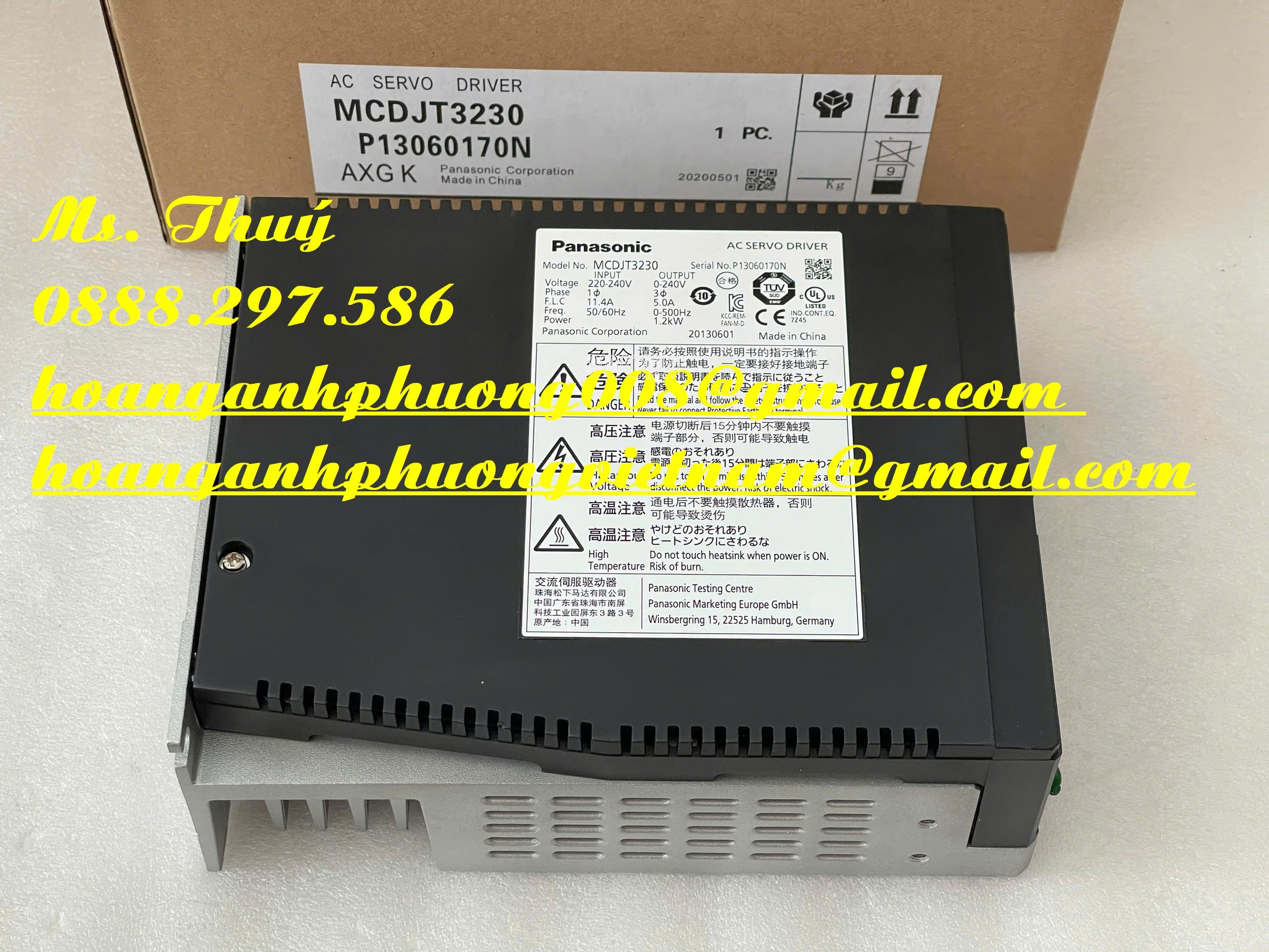 Servo Driver Panasonic MCDJT3230 - Nhập mới 100%