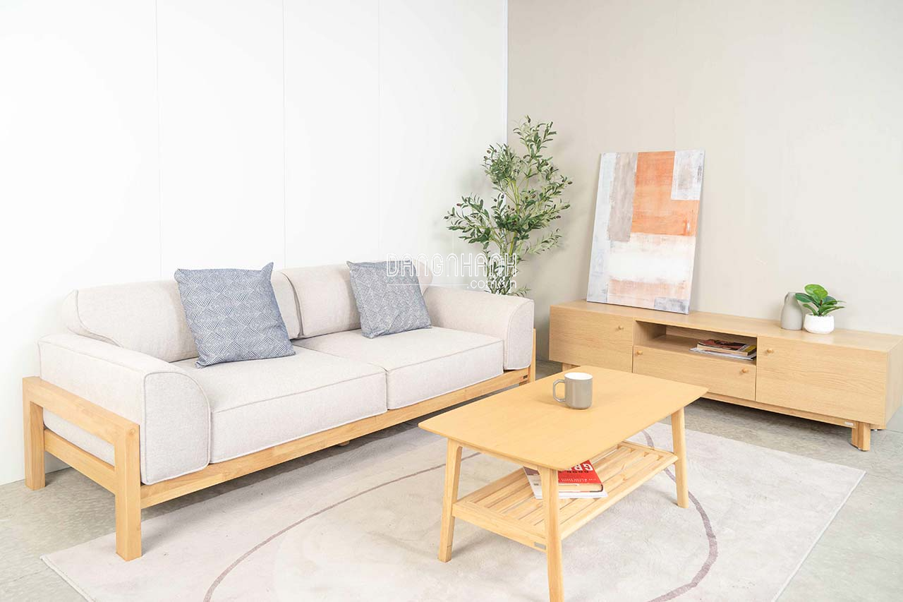 Nên chọn mẫu sofa gỗ nhỏ gọn nào cho phòng khách? Những lưu ý cần biết