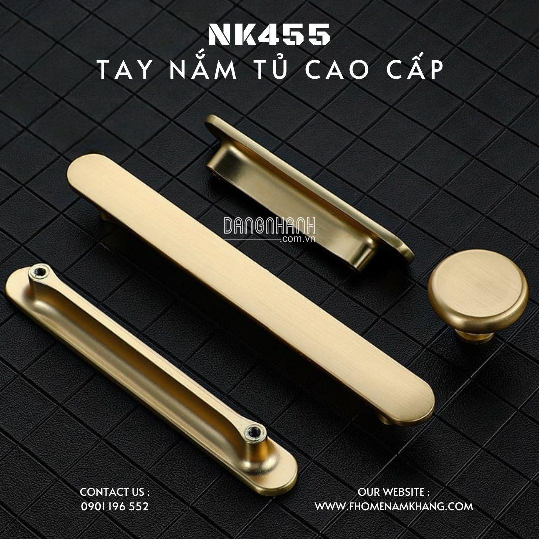 Tay nắm tủ hợp kim kẽm cao cấp NK455 | Zalo 0901 196 552