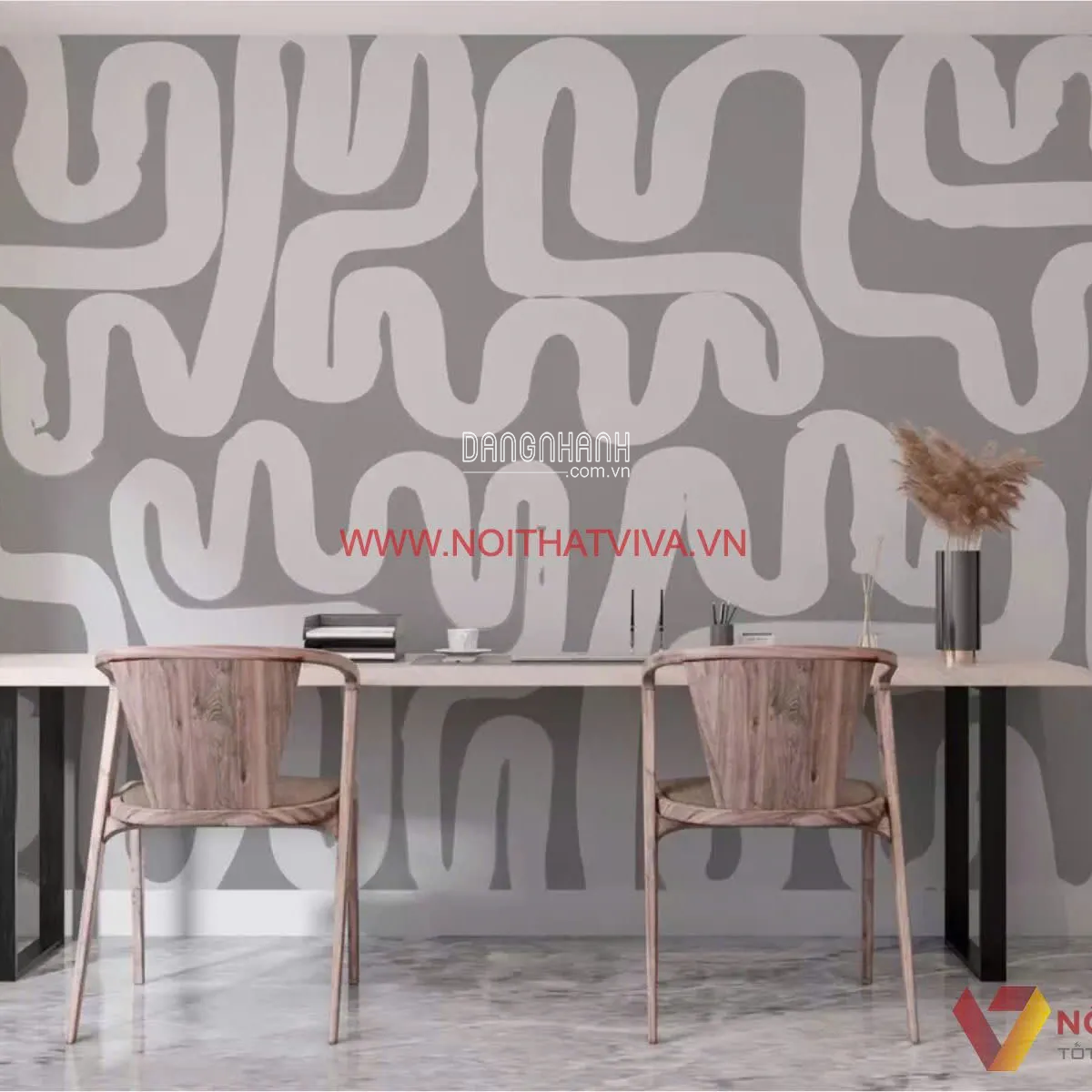 Giấy dán tường văn phòng - Nội Thất ViVa