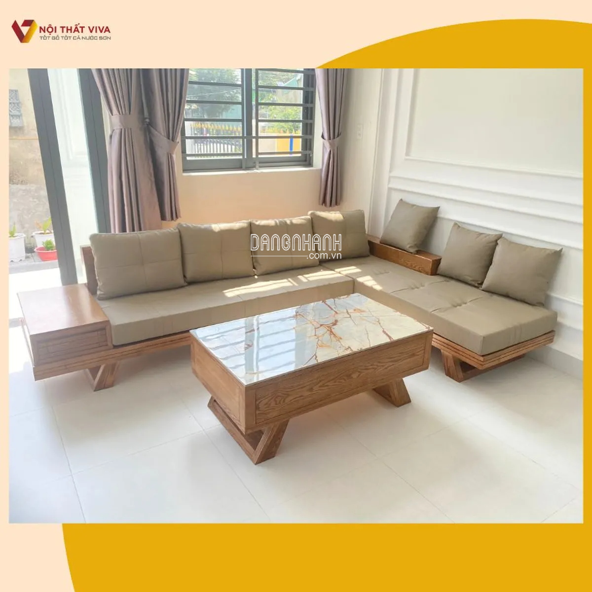 Sofa gỗ sồi nga hiện đại có ưu, nhược điểm gì? Nơi bán sofa gỗ uy tín nhất