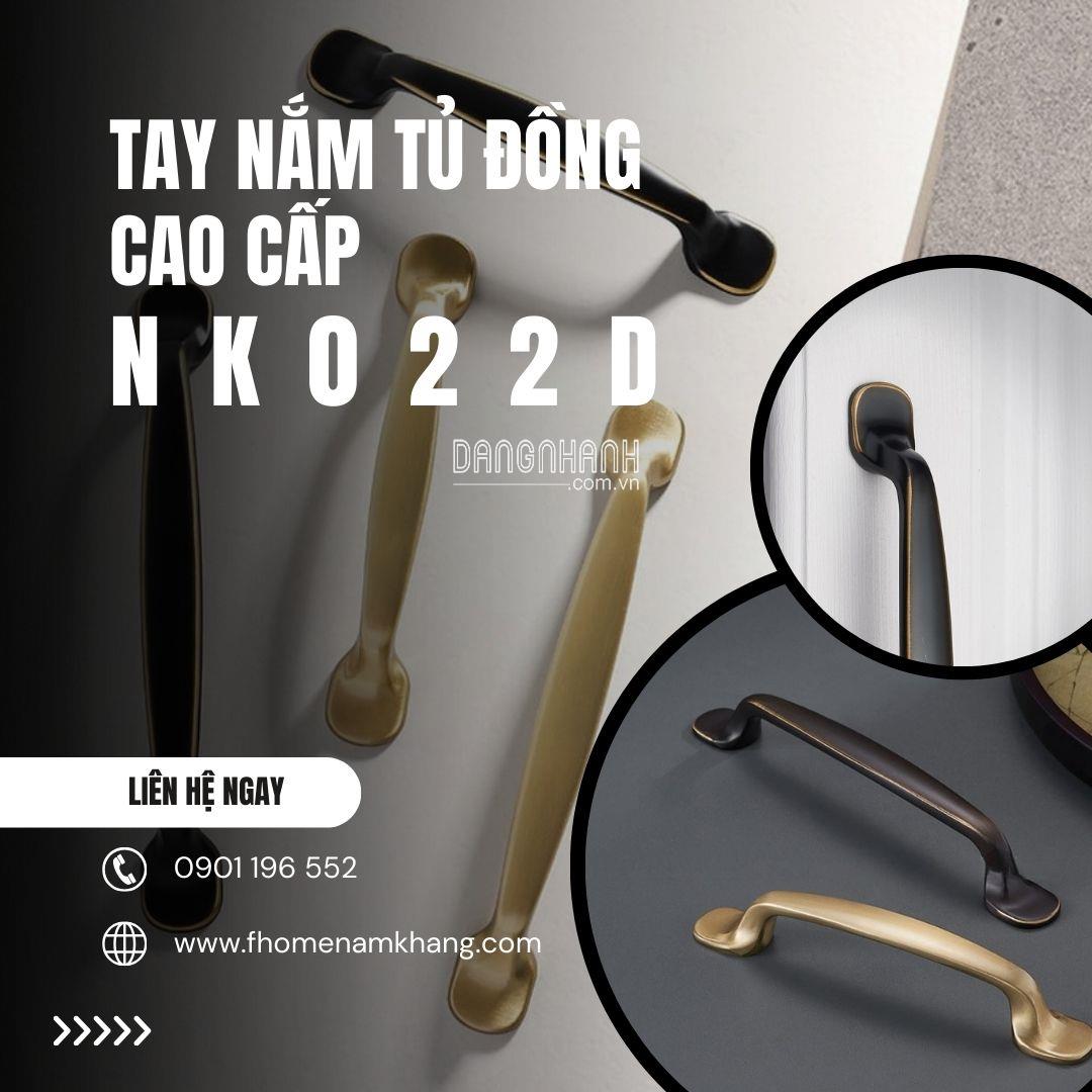 Tay nắm tủ đồng dạng trơn hiện đại NK022 | Zalo 0901 196 552
