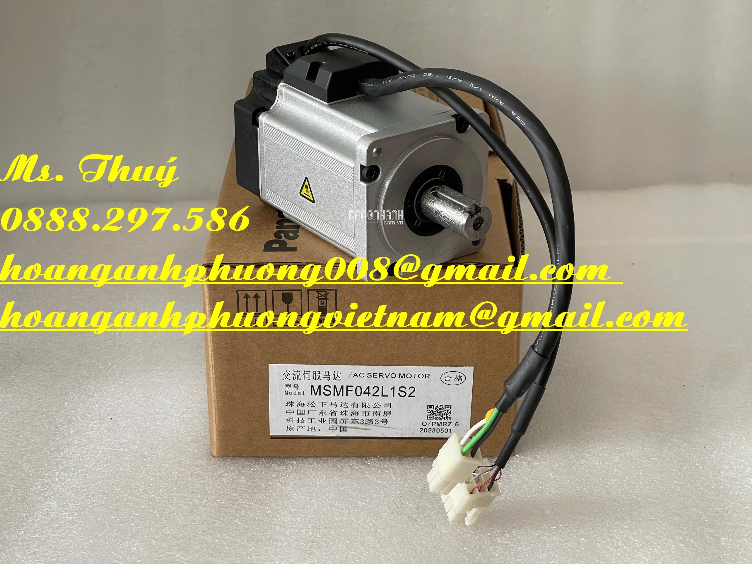 Panasonic MSMF042L1S2 - Servo motor giá tốt - Hoàng Anh Phương