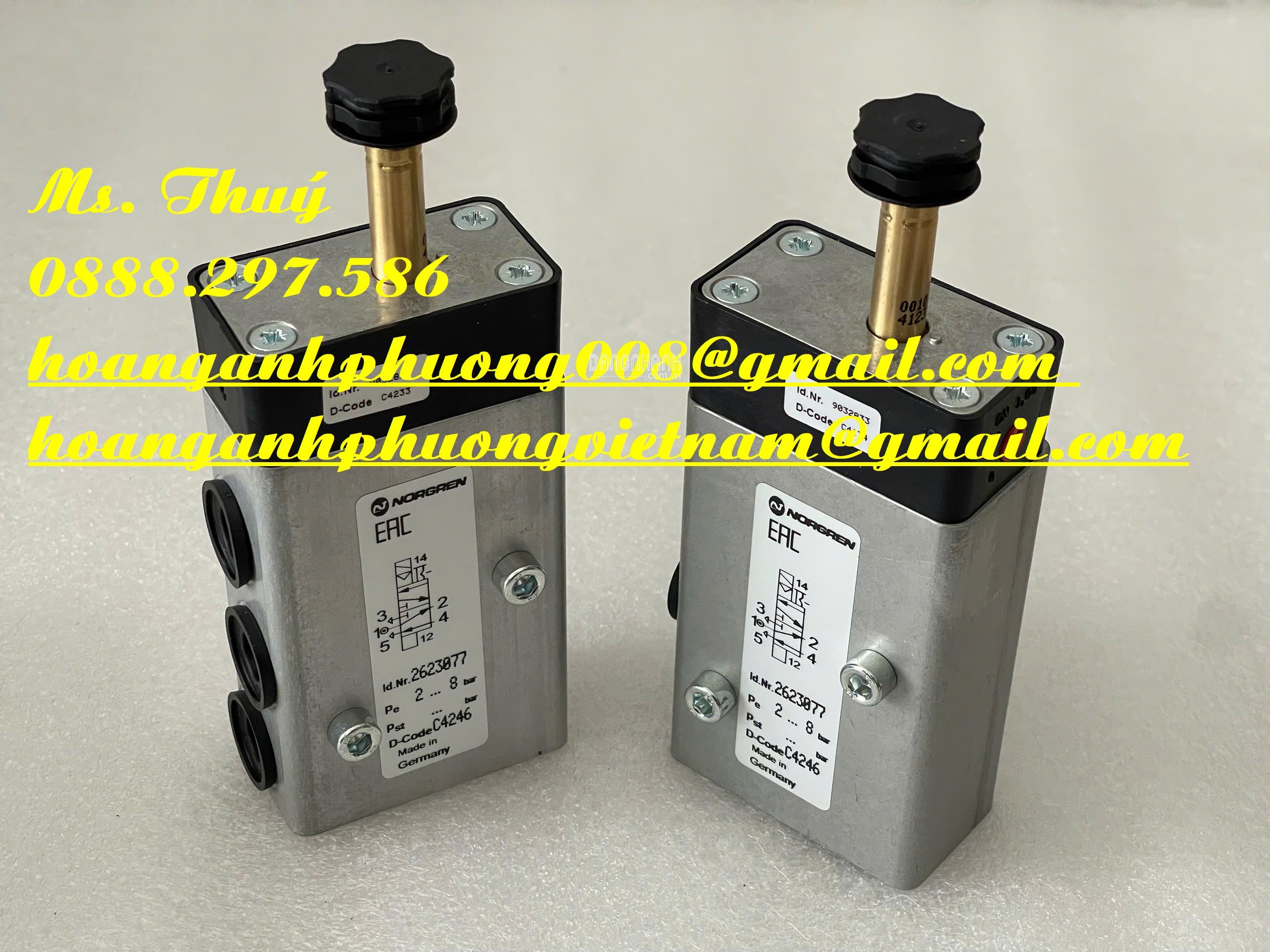 Norgren 2623077 - Van điện từ mới 100% - Hoàng Anh Phương