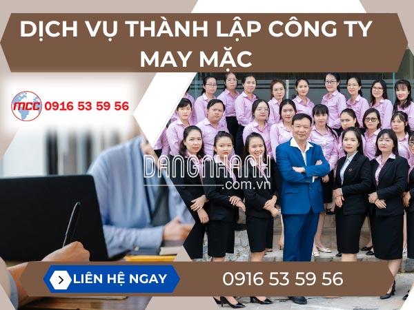 Thành lập công ty may mặc tại Đồng Nai trọn gói
