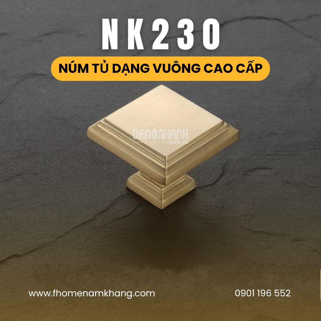 Núm tủ cao cấp dạng vuông NK230 | Zalo 0901 196 552