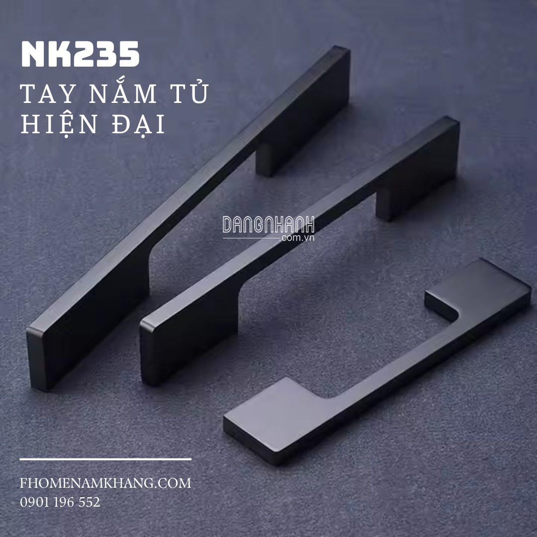 Tay nắm tủ quần áo trơn hiện đại NK235 | Zalo 0901 196 552