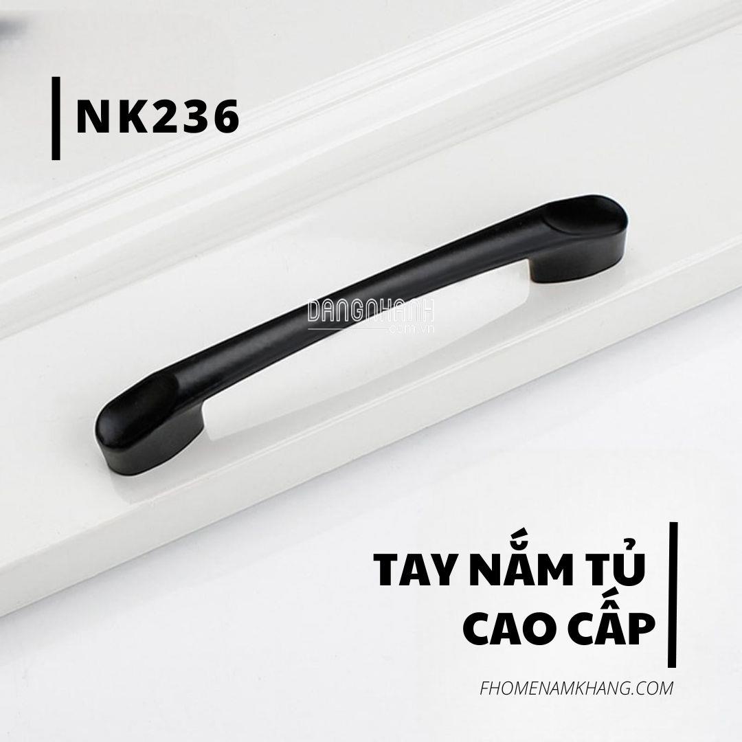 Tay nắm tủ dạng trơn nhỏ gọn NK236 | Zalo 0901 196 552