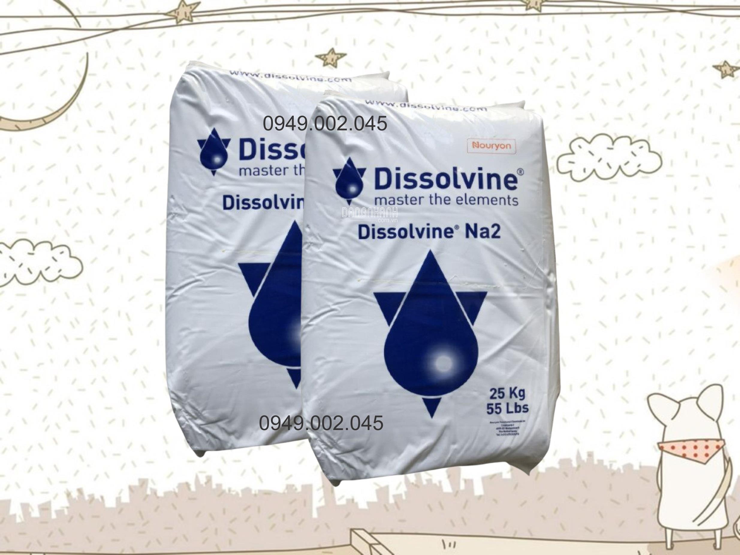 Dissolvine Na2 - EDTA 2 muối khử kim loại nặng