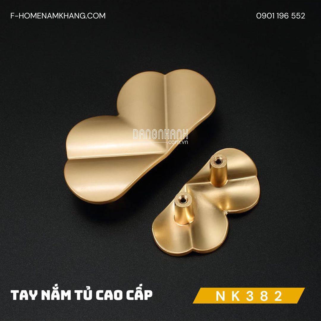 Tay nắm tủ cao cấp dạng cỏ bốn lá NK382 | Zalo 0901 196 552